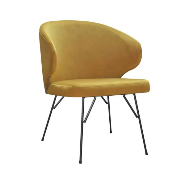 Stuhl ACTON ROUGH mustard | www.artigo.at